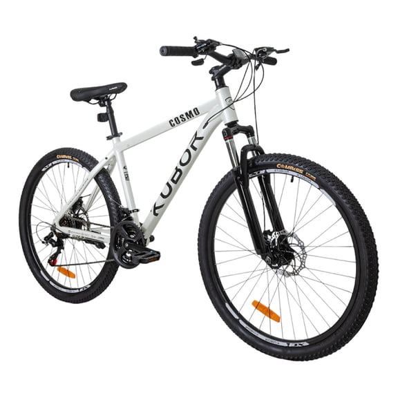 Bicicleta de Montaña Aluminio Rodada 26 21 Velocidades Kubor Blanco Cosmo