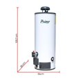 thumbnail image 5 of Calentador de Depósito Primo Plus, IUSA, Piezoeléctrico, 60 L., Gas Natural blanco, 5 of 5
