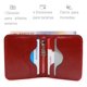 thumbnail image 4 of Cartera Hombre Piel Genuina Pull Up Monedero Moderno rojo, 4 of 12