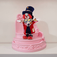 thumbnail image 3 of Muñecos de payaso de porcelana,Modelo de muñecos payaso,Muñecas de porcelana coleccionables,Soporte de exhibición para muñecas, 3 of 5