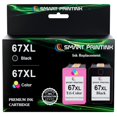 thumbnail image 1 of Cartucho de tinta Smart Printink 67XL de repuesto para HP 67 XL, 1 of 1