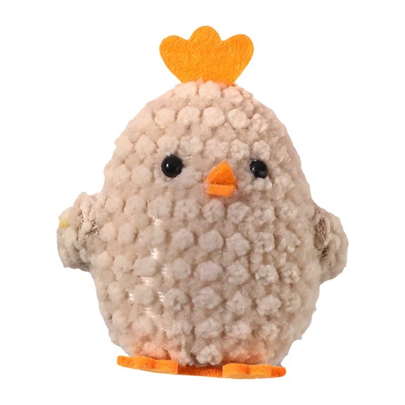 Traelo en Disfraz de Animación, Decoraciones de Pascua Colorido Disfraz de Pollo Fiesta Ornamento, Material Suave Colgando Decoración para Corona Y Regalo