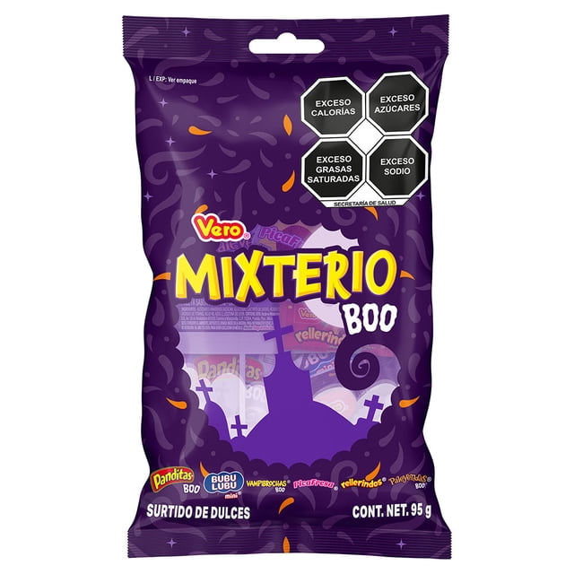 Surtido de Dulces Ricolino Mixterio Boo 95 g