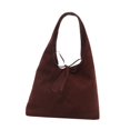 thumbnail image 2 of Bolsa de viaje de viaje Mujeres Bolso de hombro de gamuza para los viajes de primavera de vacaciones Street Café, 2 of 8