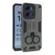 thumbnail image 2 of Funda + Mica Icon Case Antidrop para Poco C85, Carcasa, Protector, Uso Rudo, Protector de Pantalla, Antigolpes, Esquinas Reforzadas, Protección de Cámara - Gris, 2 of 4