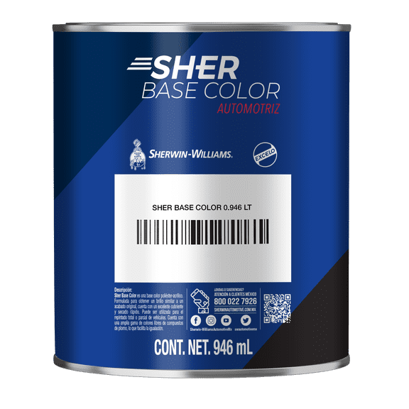 Sher Base Color Sherwin Williams Amarillo Plus 946 Ml