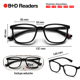 thumbnail image 4 of Lentes de Lectura B+D Max Readers Negro, 4 of 9