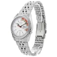 thumbnail image 4 of Seiko SNK369K1 Reloj Automático para Hombre, Serie 5, Esfera Blanca y Brazalete, 4 of 6