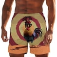 thumbnail image 1 of Pantalones de Cintura Elásticos con Cordón para Hombres, Pantalones de Natación de Playa con Bolsillo Oculto, Pantalones Cortos de Verano Casuales, 1 of 8