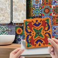 thumbnail image 3 of 120 Piezas Autoadhesivo Mosaico Ladrillo Azulejo Etiqueta 3D Cocina Baño Pegatinas de Pared -10X10cm, 3 of 9