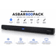 thumbnail image 2 of Barra de Sonido Audiobahn ASBAR800PACK con Subwoofer 2.1, 2 of 8