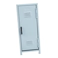 thumbnail image 4 of Mini locker, armario de escritorio, taquilla metálica multifuncional para niñas, caja miniatura azul, 4 of 9