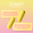 thumbnail image 3 of Suplemento Alimenticio Flowin'  by Kind Origins Endo-Supplement NAC, DIM, Bisglicinato de Magnesio, Quercetina, Cúrcuma, AAL, Vit. C y D 60 Cápsulas, 3 of 6