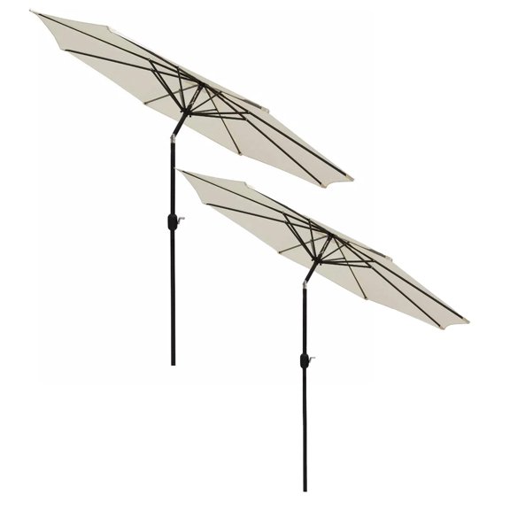 Sombrilla Plegable CJR 3 Mts Beige