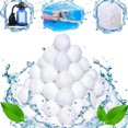 thumbnail image 5 of Xihbxyly Arena Filtrante, Bolas Filtrantes para Piscina de 500 G, Filtración Avanzada de Micropartículas, Poliéster Ecológico, Reutilizable y Lavable a Máquina, Apta para Agua de Mar o Dulce, Fácil M, 5 of 5
