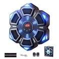 thumbnail image 3 of Bluetooth Smart Boxing Ball with LED Lights, Electronic Decompression Music Boxing Toy for Home Training, Interactive Punching Bag with Multi-layer Shock Absorption for Stress Relief & Fitness, 3 of 9