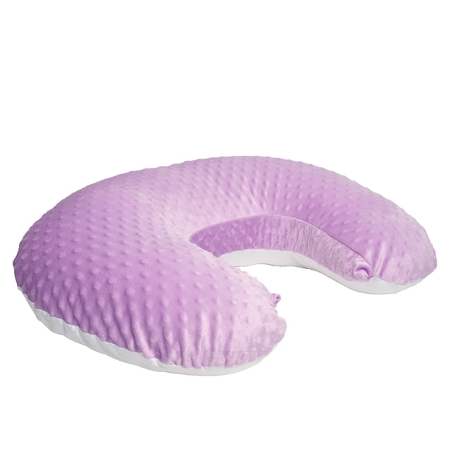 Almohada para Alimentar Bebé Memory Foam Almohada Lactancia Lila