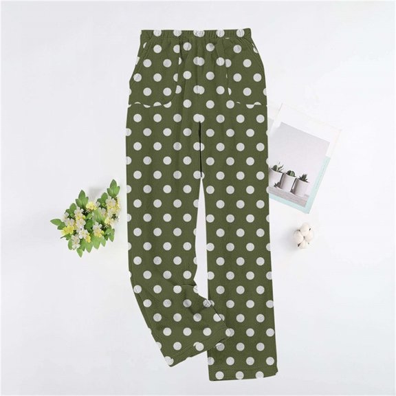 Puyaiuu Women's Pajama Pants With Pockets Flannel Pajama All kinds of Print Comfy Lounge Pant Fuzzy Sleep Bottoms with Pockets Gift