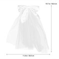 thumbnail image 2 of RENACLIPY Elegant White Bridal Veil with Lace Bow and for Wedding Decoration, 2 of 8