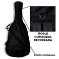 thumbnail image 4 of Funda para Guitarra Electrica Asa Reforzada Impermeable Negro, 4 of 5