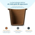 thumbnail image 3 of Ecofiltro Purificador, Dispensador y Filtro de Agua Twist (10 L) Color Negro con Llave de Acero, 3 of 10