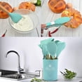 thumbnail image 2 of Kitchen Utensil Set, Silicone Cooking Utensils 12 Pcs Kitchen Tools With Natural Wooden Handles For Home Household Apartment Essentials Nonstick Cookw, 2 of 5