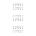 thumbnail image 4 of Libro Luces USB LED Advancent Estudio DIY 360 ° Dormitorio Iluminación suave Festival Cumpleaños 10PCS Luz blanca, 4 of 6