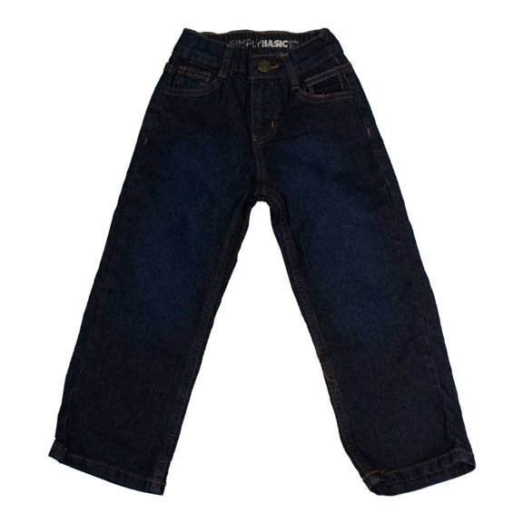 Jeans Simply Basic para Niño Recto Azul Talla 8