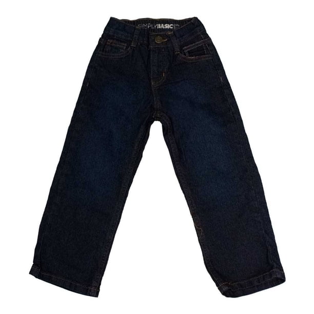 Jeans Simply Basic para Niño Recto Azul Talla 8