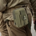 thumbnail image 5 of Riñonera táctica MOLLE | Bolsa para teléfono de 15 cm | Nailon 800D resistente al agua | Cremallera de grado militar y hebilla ajustable | Accesorio para deportes y equipo al aire libre, 5 of 5