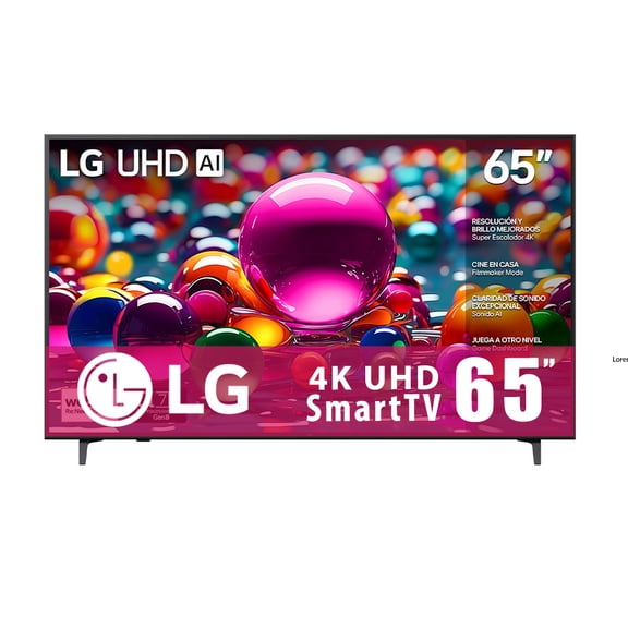 TV LG 65 Pulgadas UHD AI UA7510 4K SMART TV 65UA7510
