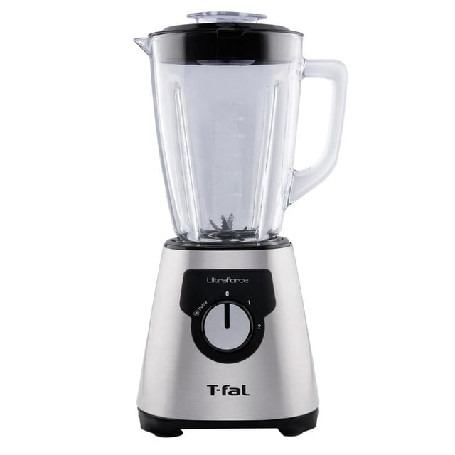 Licuadora T-fal Ultraforce 2 Velocidades Vaso de Vidrio LN322DMX Acero Inox