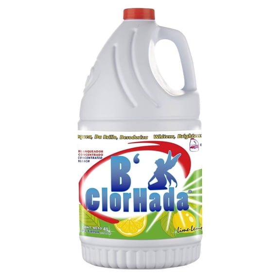 Blanqueador B'ClorHada lima limón 4 l