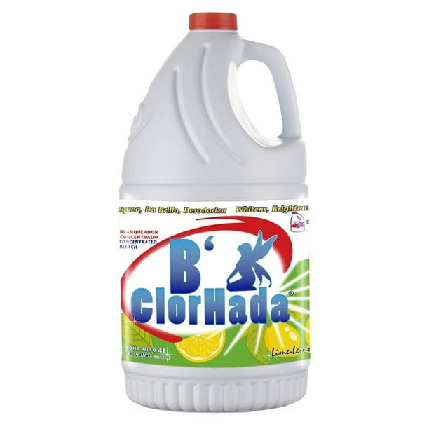 Blanqueador B'ClorHada lima limón 4 l