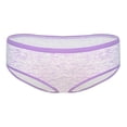 thumbnail image 3 of Pantaleta Hanes para Mujer, Corte Hipster Tonos Morados 3 Piezas Talla M/6, 3 of 4