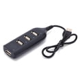 thumbnail image 5 of M Buder Hub USB 2.0 de 4 Puertos Divisor Múltiple de Alta Velocidad para Computadora PC y Laptop, Accesorios Electrónicos Plug and Play, Negro (20 cm / 7.87 inches), 5 of 5