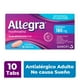 thumbnail image 1 of Antihistamínico Allegra 180 para Alergias Severas y Urticaria 10 tabletas x 180 mg. Controla las Alergias Agraviadas., 1 of 4