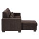 thumbnail image 5 of Sofá Love Chaise Izquierdo en L Eros 3 Plazas Chocolate para Sala, 5 of 8