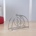 thumbnail image 1 of CaiYueKe Stainless Steel Napkin Holder, Paper Towel Rack for Kitchen Counter, Vertical Napkin Dispenser, Modern Tabletop Napkin Storage Organizer for Dining Room, Restaurant, Cafe, 1 of 7
