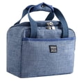 thumbnail image 1 of Xihbxyly Lonchera Térmica, Bolsa Térmica Suave para El Trabajo, La Escuela y Picnic, Almacenamiento Térmico de Alimentos, Mantiene El Calor y El Frío, Tela Impermeable, Mantiene La Comida Fresca, Azu, 1 of 2