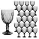 thumbnail image 1 of Juego 24 Copas de Vidrio Cristal para Champaña Vino Agua Color Humo, 1 of 4