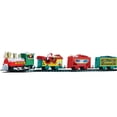 thumbnail image 4 of de tren eléctrico piezas para niños, juguetes de tren que incluyen motor de locomotora, de juguete clásico, regalos para, 4 of 8