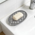 thumbnail image 1 of CaiYueKe Silicone Soap Holder Drainage Soap Dish Tray for Shower Bathroom Sink, Non-Slip Soap Saver Pad Soap Lifting Rack for Bar Soap, Kitchen Sponge Holder, Soap Storage Organizer for Countertop, 1 of 7