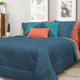 thumbnail image 3 of Set de Cama Spring Air Colors Turquesa/Blue King Size, 3 of 4