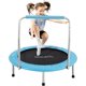 thumbnail image 1 of Trampolín Plegable de 91cm SereneLife, Trampolín Compacto para Ejercicio para Niños, Brincolin de Ejercicio con Mango de Espuma, Carga Máxima 68kg, para Interior/Exterior, 1 of 7