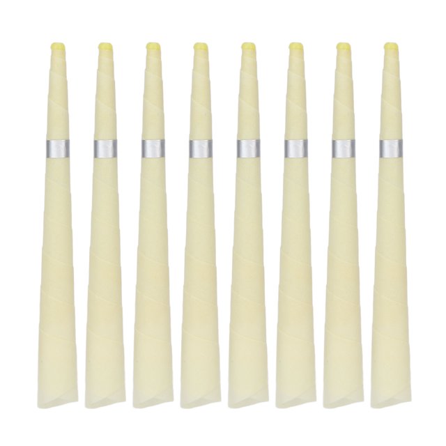 Vela de eliminación de cera para oídos, 8 velas grandes de cera para oídos, vela para oídos, la mejor de su clase