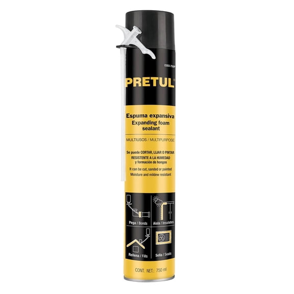 Espuma expansiva, 750 ml, Pretul Pretul