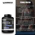 thumbnail image 3 of Proteína Femme Diamondtech mujer whey zero carbs 5lbs con Colágeno hidrolizado VAINILLA, 3 of 4