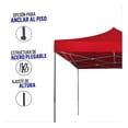 thumbnail image 2 of Toldo Plegable 2x2m Lona Impermeable Y Reforzado Oakland, 2 of 6