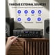 thumbnail image 2 of Receptor amplificador de audio estéreo Bluetooth 5.0 Donner MAMP5, 2 of 6